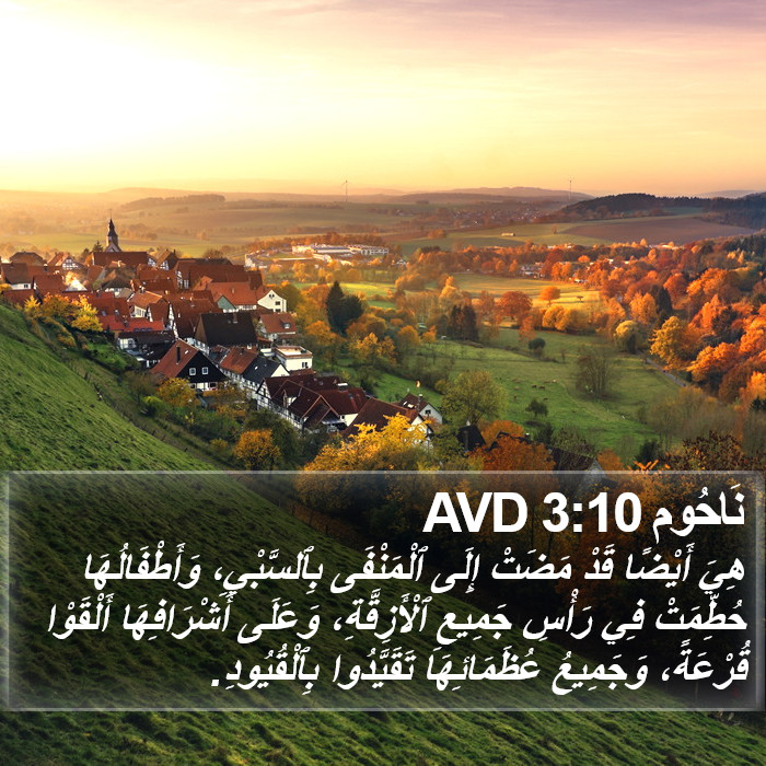 نَاحُوم 3:10 AVD Bible Study