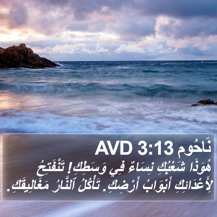 نَاحُوم 3:13 AVD Bible Study