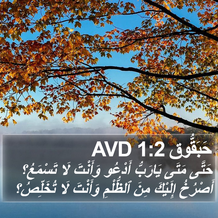 حَبَقُّوق 1:2 AVD Bible Study