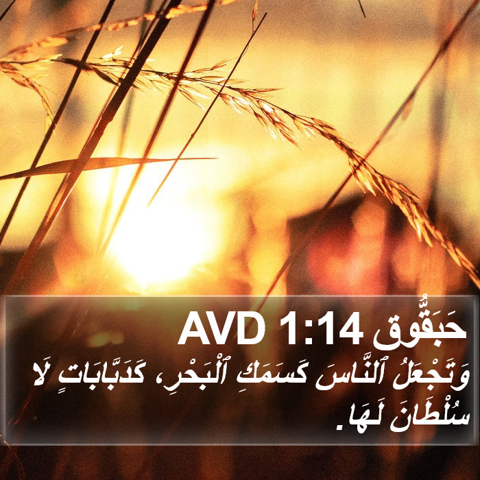 حَبَقُّوق 1:14 AVD Bible Study