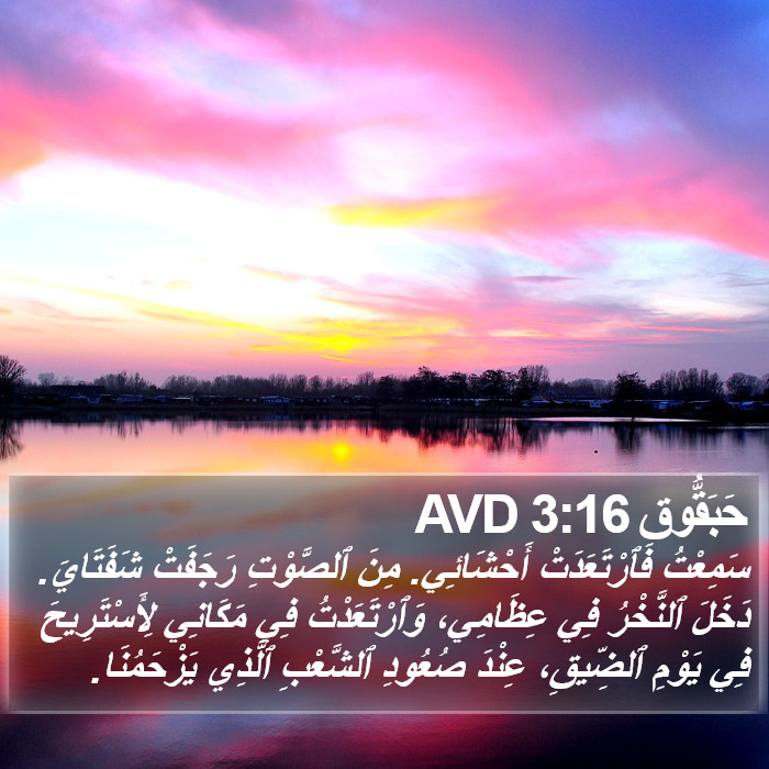 حَبَقُّوق 3:16 AVD Bible Study