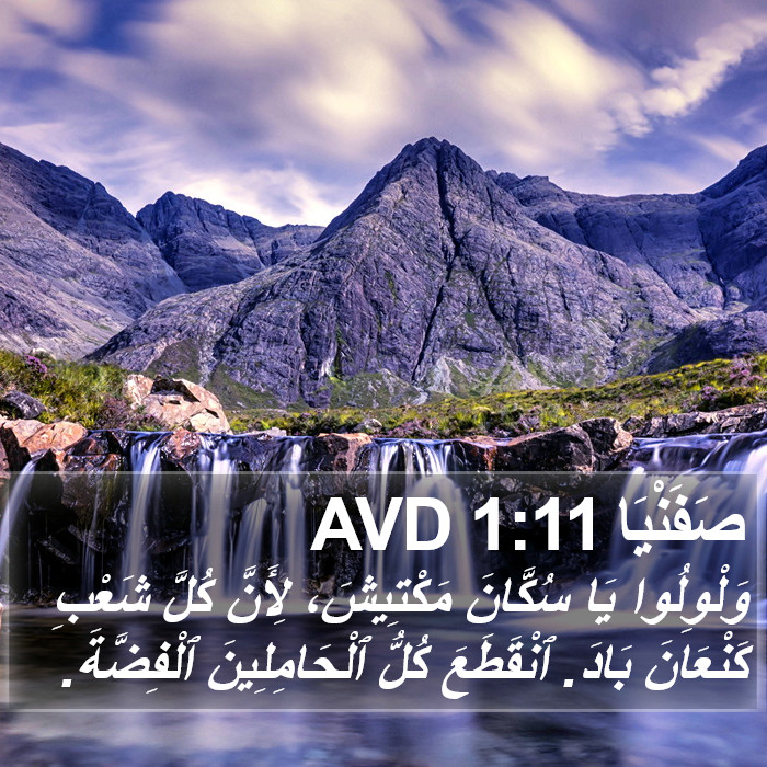 صَفَنْيَا 1:11 AVD Bible Study