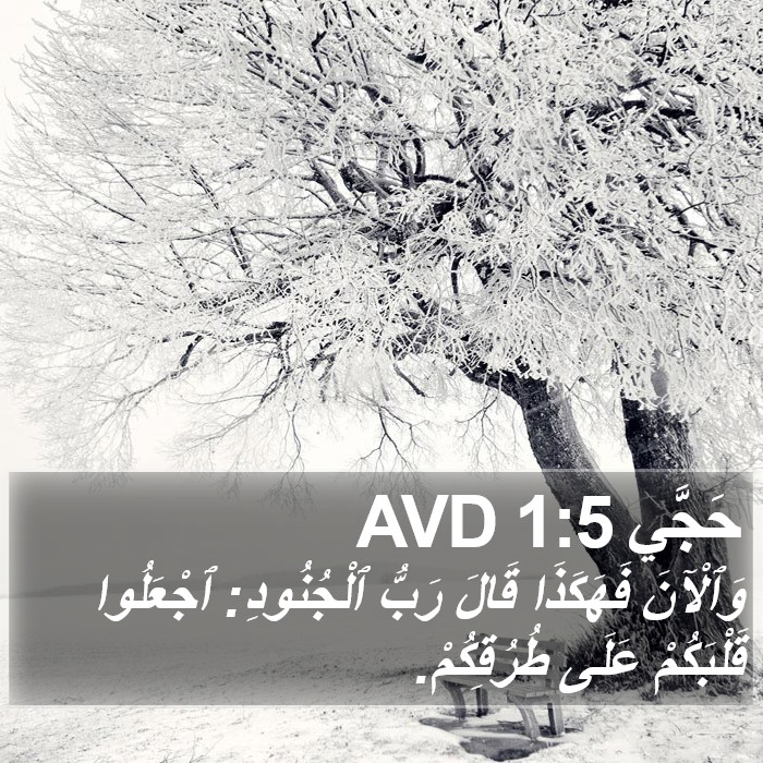 حَجَّي 1:5 AVD Bible Study