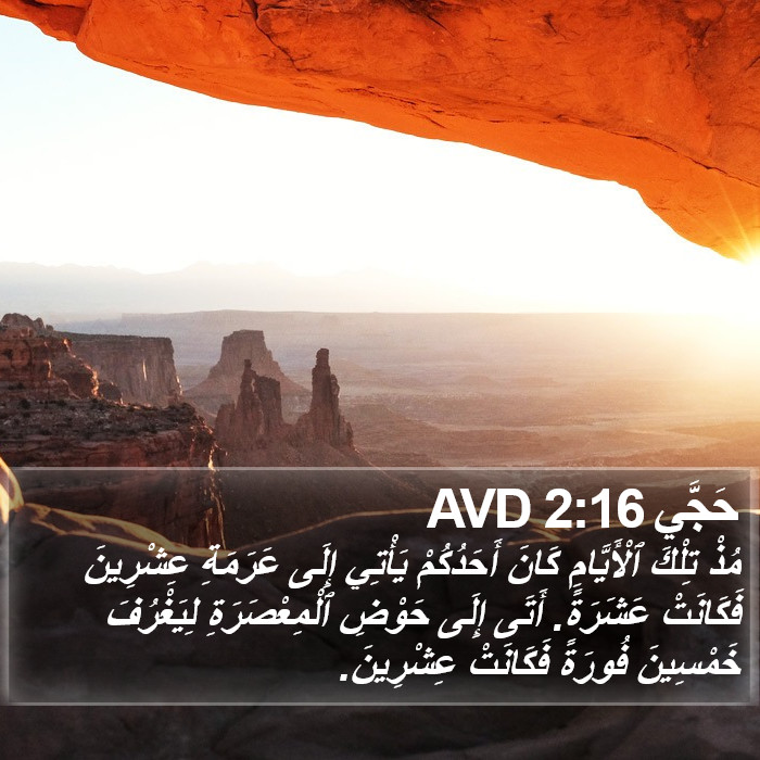 حَجَّي 2:16 AVD Bible Study