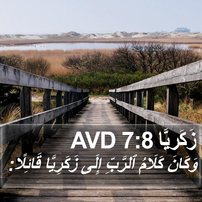 زَكَريَّا 7:8 AVD Bible Study