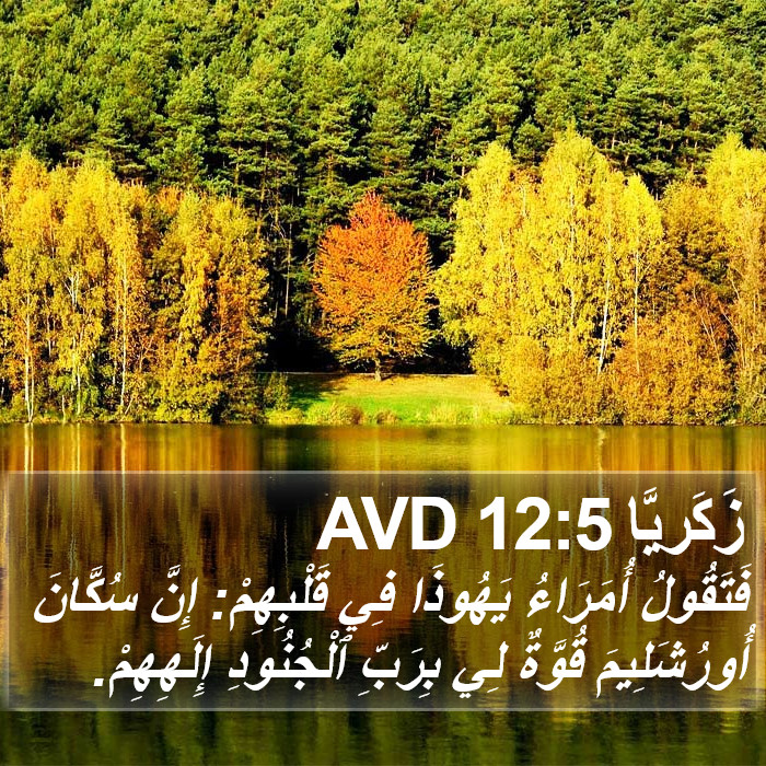 زَكَريَّا 12:5 AVD Bible Study