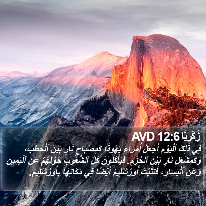 زَكَريَّا 12:6 AVD Bible Study