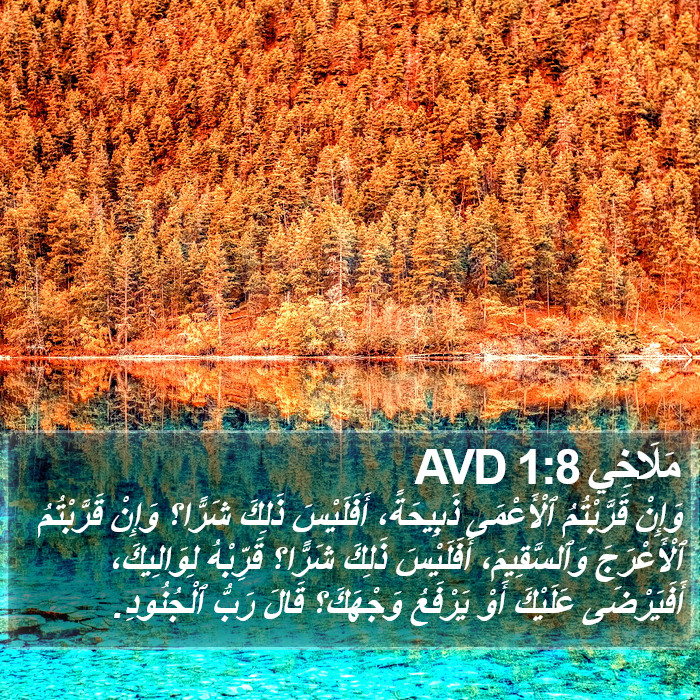 مَلَاخِي 1:8 AVD Bible Study