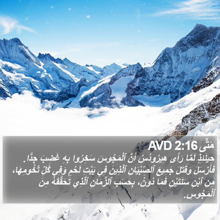 مَتَّى 2:16 AVD Bible Study