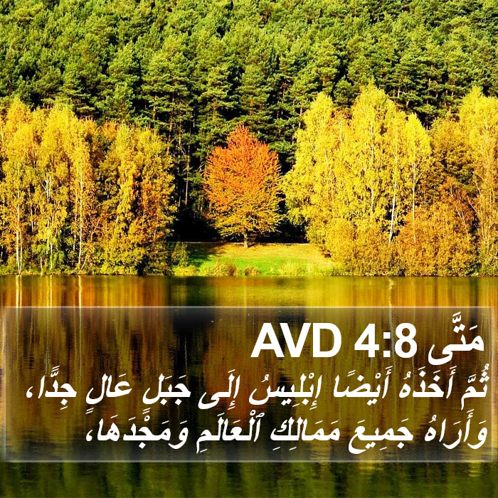 مَتَّى 4:8 AVD Bible Study