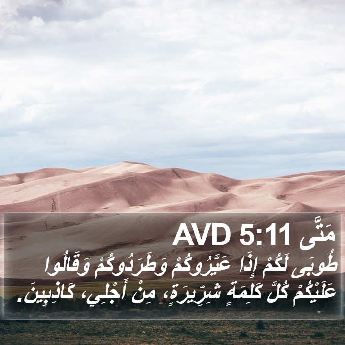 مَتَّى 5:11 AVD Bible Study