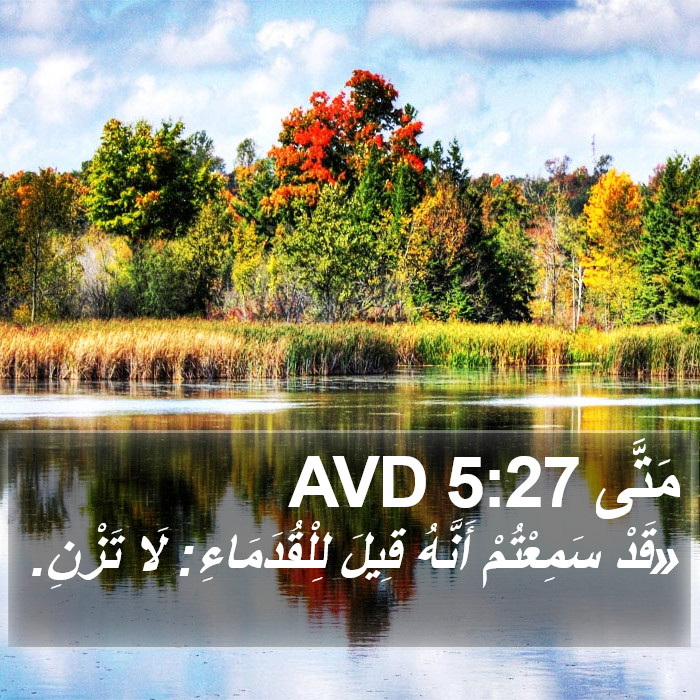 مَتَّى 5:27 AVD Bible Study