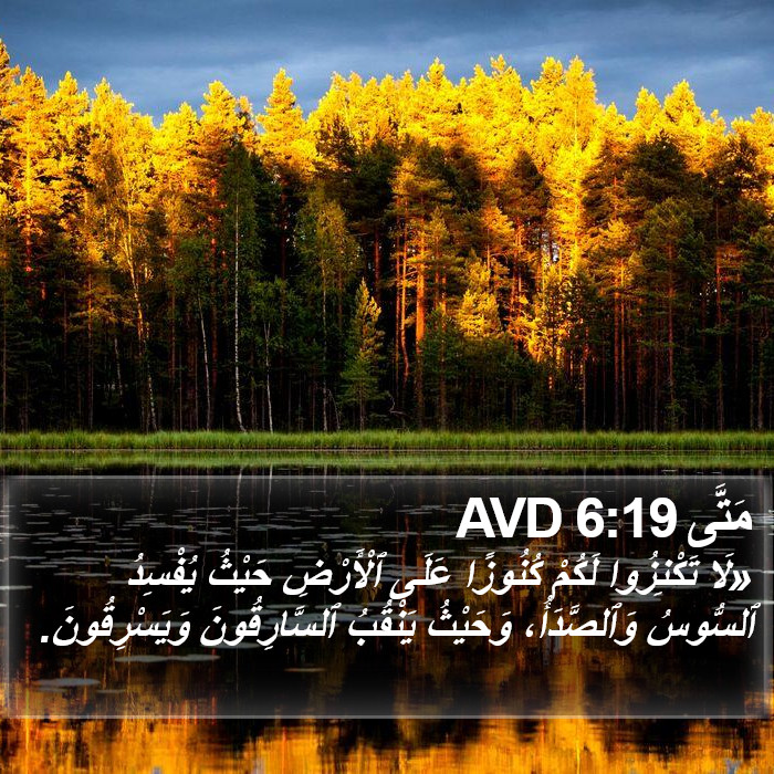 مَتَّى 6:19 AVD Bible Study