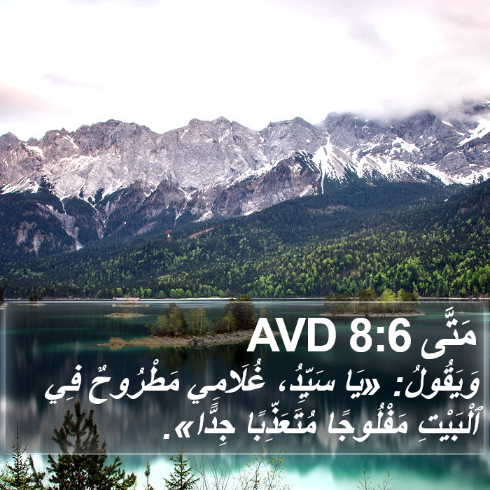 مَتَّى 8:6 AVD Bible Study