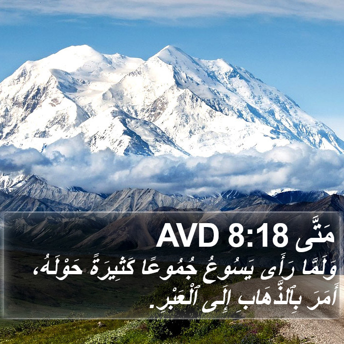 مَتَّى 8:18 AVD Bible Study