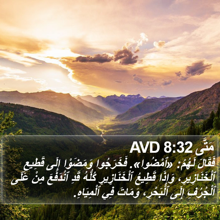 مَتَّى 8:32 AVD Bible Study