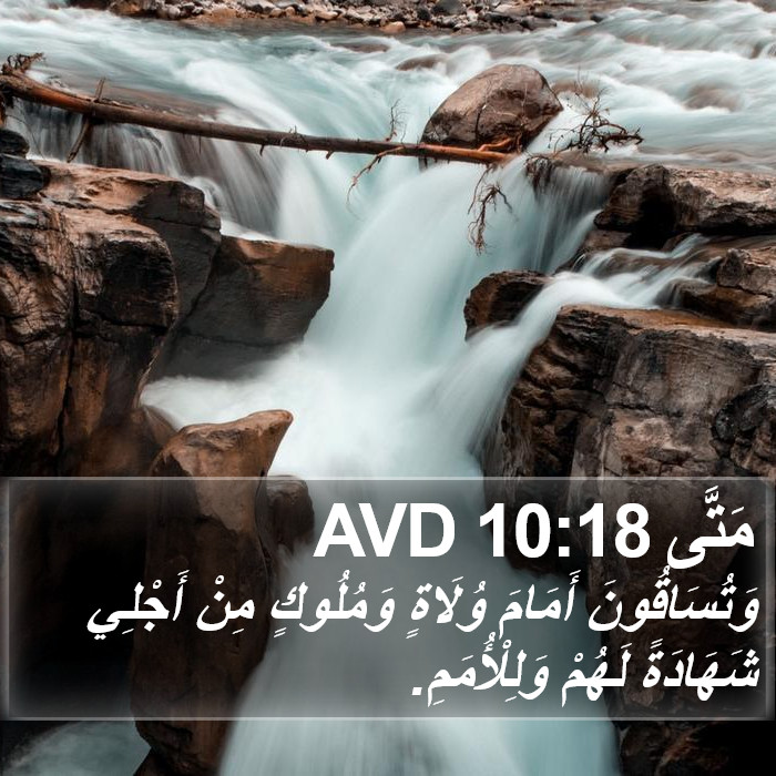 مَتَّى 10:18 AVD Bible Study