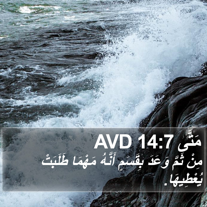 مَتَّى 14:7 AVD Bible Study
