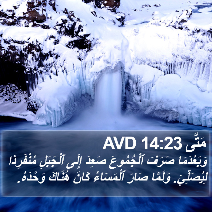 مَتَّى 14:23 AVD Bible Study