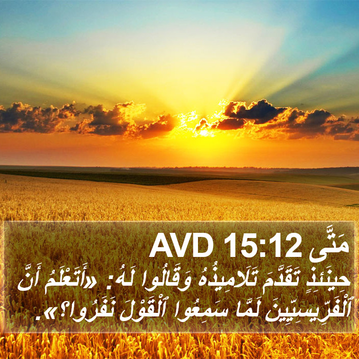 مَتَّى 15:12 AVD Bible Study