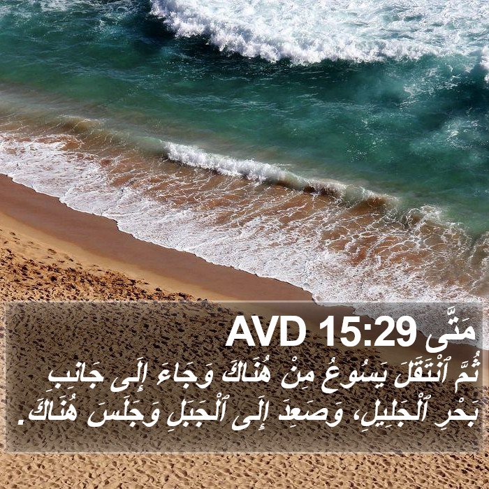 مَتَّى 15:29 AVD Bible Study