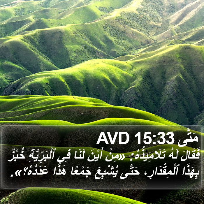 مَتَّى 15:33 AVD Bible Study