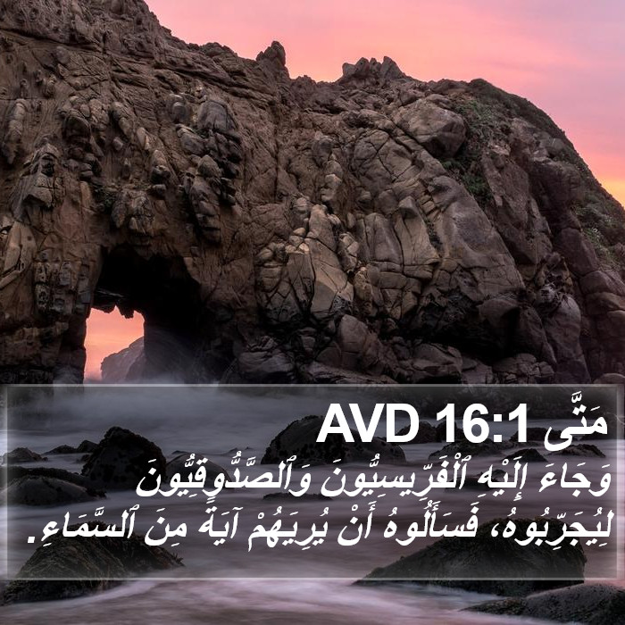 مَتَّى 16:1 AVD Bible Study
