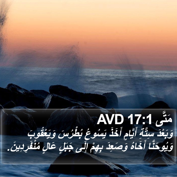 مَتَّى 17:1 AVD Bible Study