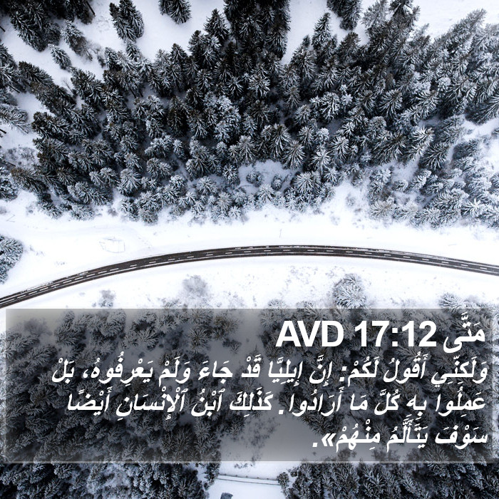 مَتَّى 17:12 AVD Bible Study