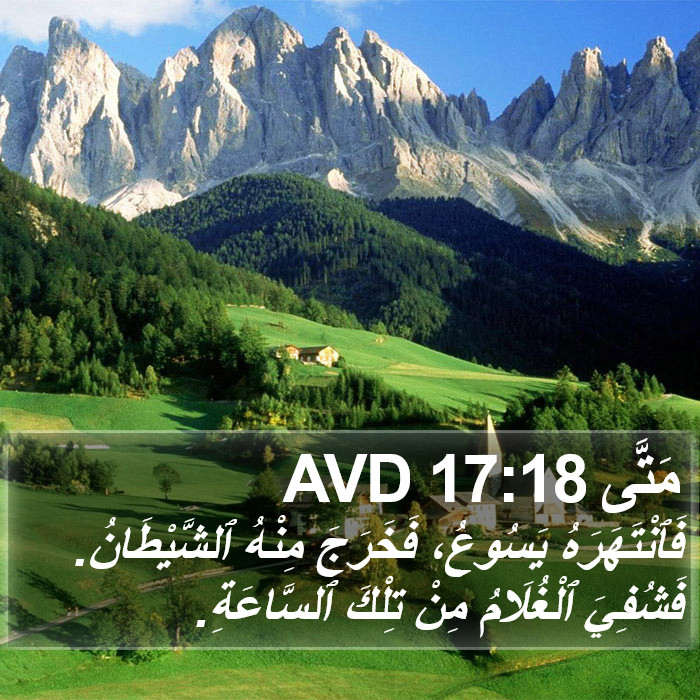 مَتَّى 17:18 AVD Bible Study