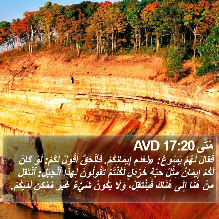 مَتَّى 17:20 AVD Bible Study