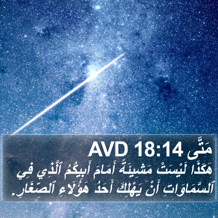 مَتَّى 18:14 AVD Bible Study