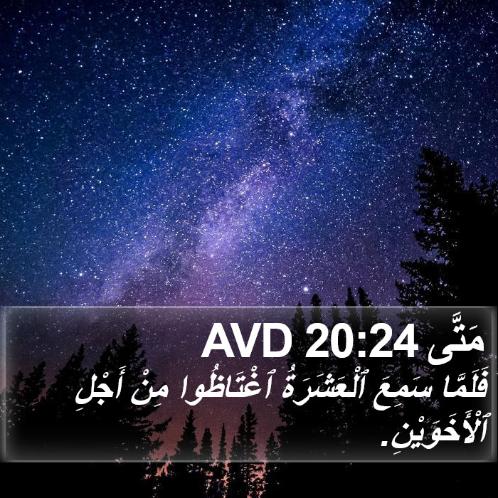 مَتَّى 20:24 AVD Bible Study