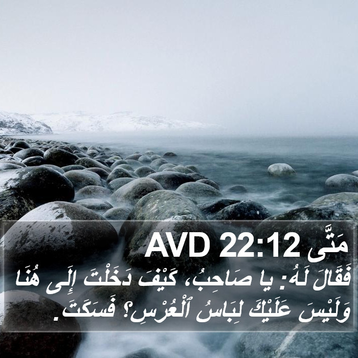 مَتَّى 22:12 AVD Bible Study