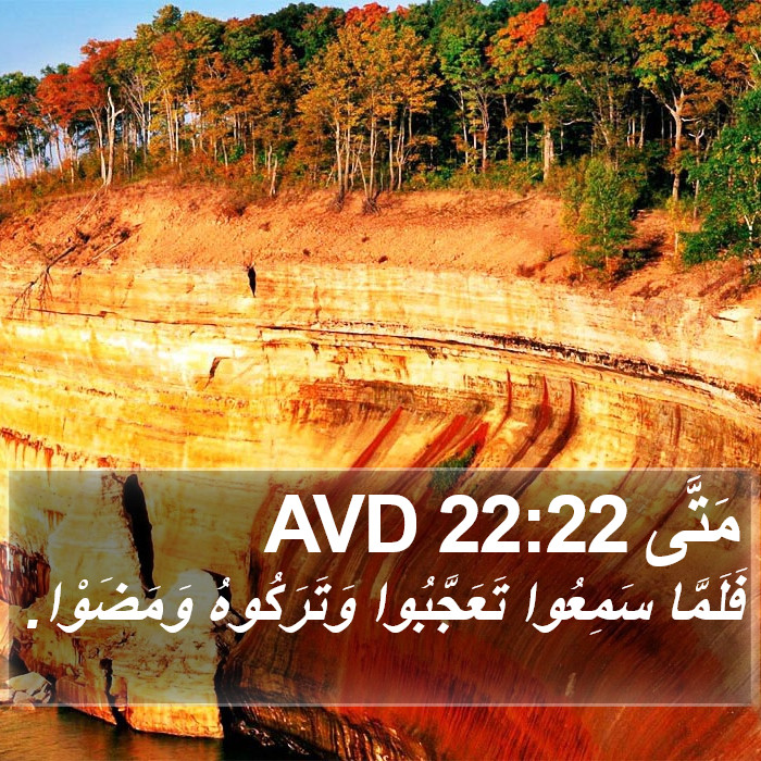 مَتَّى 22:22 AVD Bible Study