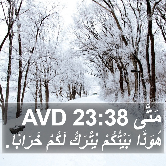 مَتَّى 23:38 AVD Bible Study