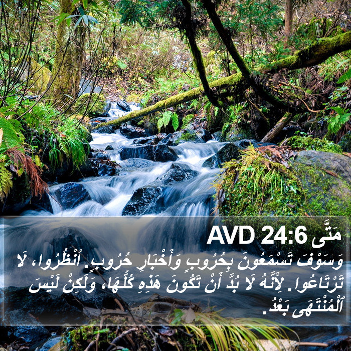 مَتَّى 24:6 AVD Bible Study