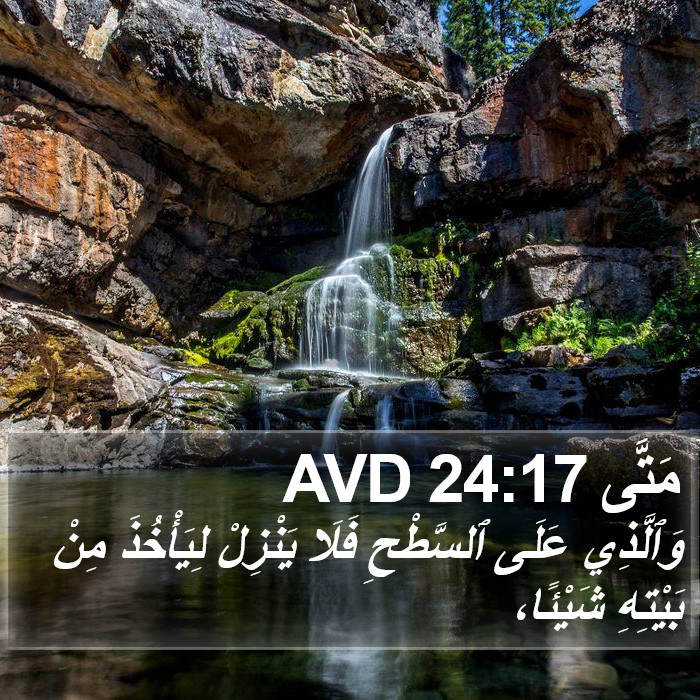 مَتَّى 24:17 AVD Bible Study