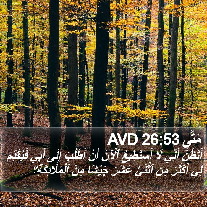 مَتَّى 26:53 AVD Bible Study