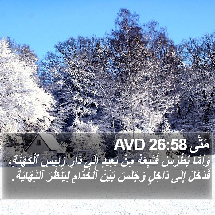 مَتَّى 26:58 AVD Bible Study