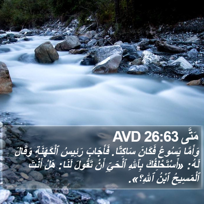 مَتَّى 26:63 AVD Bible Study