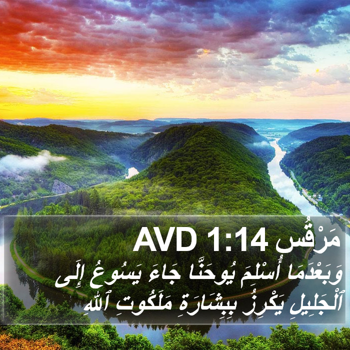 مَرْقُس 1:14 AVD Bible Study