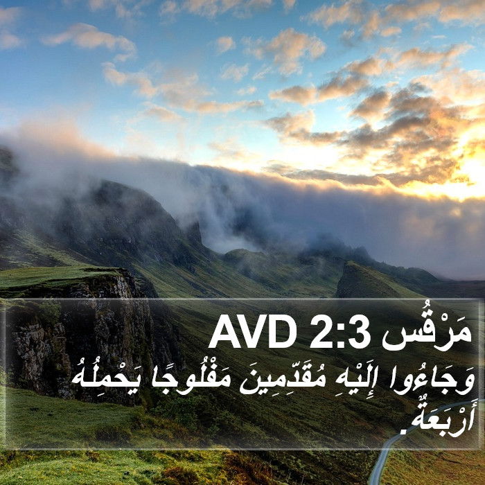 مَرْقُس 2:3 AVD Bible Study