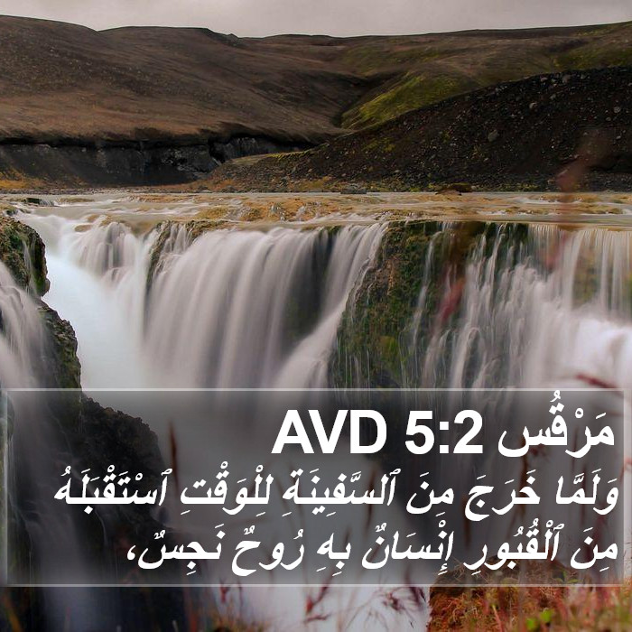 مَرْقُس 5:2 AVD Bible Study