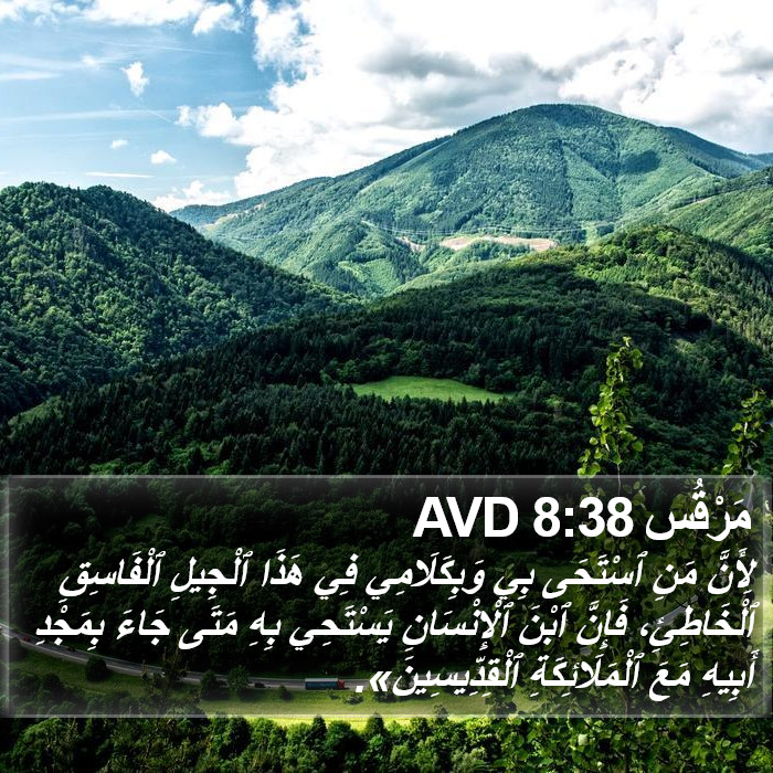 مَرْقُس 8:38 AVD Bible Study
