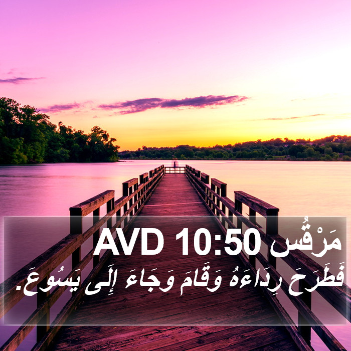 مَرْقُس 10:50 AVD Bible Study