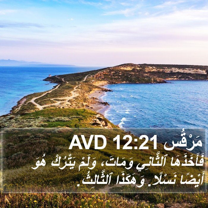 مَرْقُس 12:21 AVD Bible Study