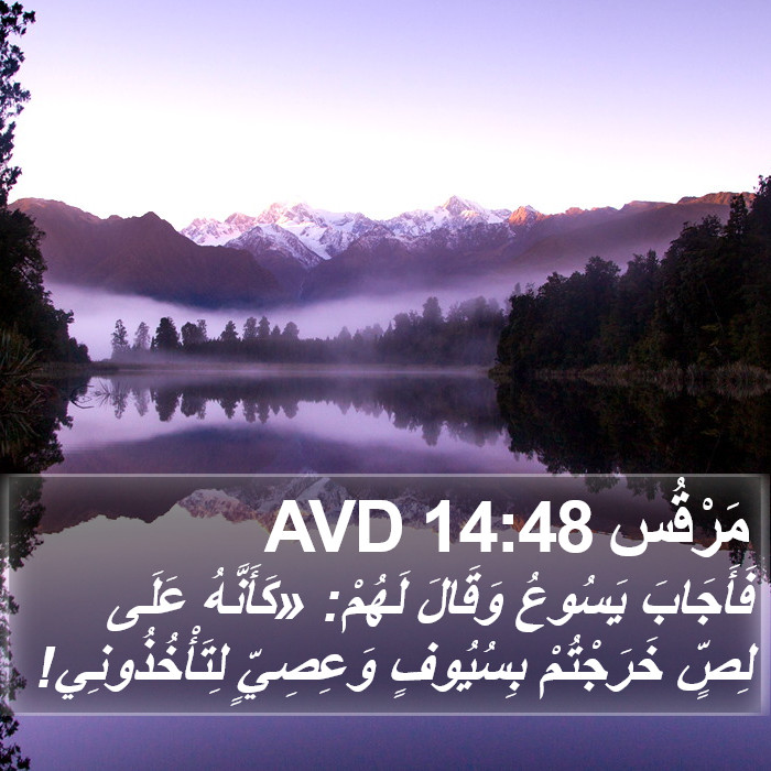 مَرْقُس 14:48 AVD Bible Study