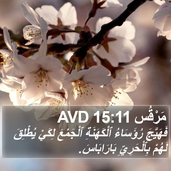 مَرْقُس 15:11 AVD Bible Study