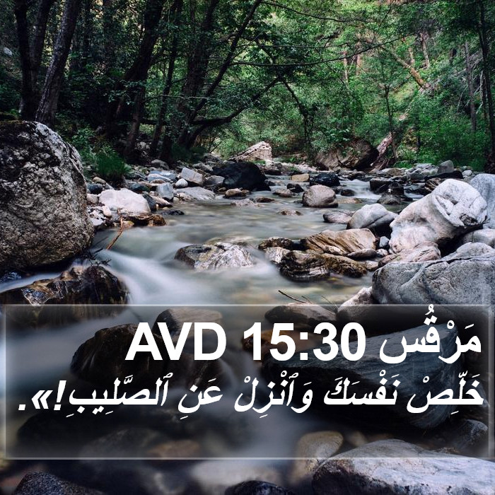 مَرْقُس 15:30 AVD Bible Study
